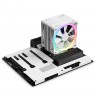 NZXT T120 RGB Processor Air cooler 12 cm White 1 pc(s)