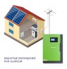 Qoltec 53886 Hybrid Solar Inverter Off-Grid 3,5kW | 100A | 24V | MPPT | Sinus