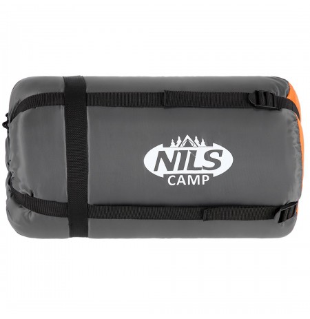 NILS CAMP Sleeping Bag NC2008 Orange-grey