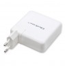 Qoltec 96W FAST Wall Charger | 5-20V | 3- 4.7A | USB C PD | White