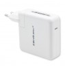 Qoltec 96W FAST Wall Charger | 5-20V | 3- 4.7A | USB C PD | White