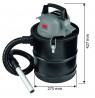 Ash vacuum cleaner Energy+ 18V Li-lon, 15L tank