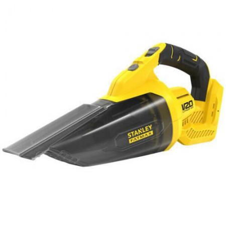 The vacuum cleaner is powered by a cordless V20 18V without battery.