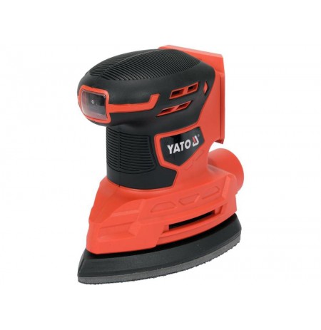 Yato YT-82755 portable sander Random orbital sander 11000 RPM Black, Orange