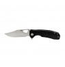 Honey Badger Clippoint Knife Medium Black HB4069