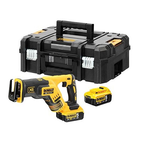 Sabre saw 18V XR 5 Ah x 2 pcs. trunk
