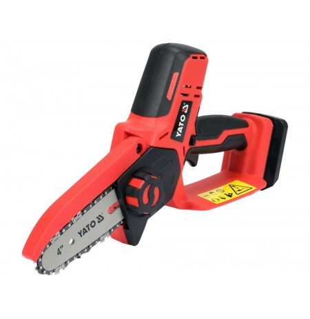 YATO CHAINSAW 18V 4" W/O BATTERY AND CHARGER