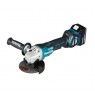 MAKITA. ANGLE GRINDER. 18V DGA517RTJ 125mm 2x5,0Ah REG. REV. BLDC PADDLE SWITCH