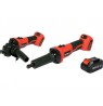Yato GRINDERS 18V SET 2pcs. RIGHT + STRAIGHT 1x4.0Ah