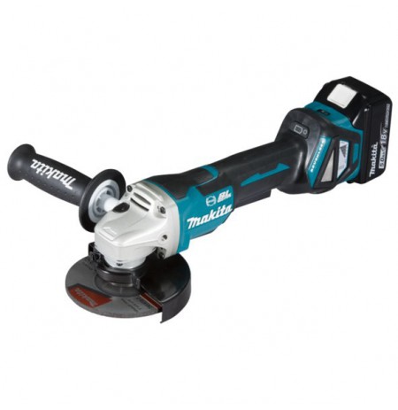 Makita DGA518RTJU angle grinder 18V