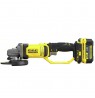 Stanley SFMCG400M2K-QW angle grinder 18V