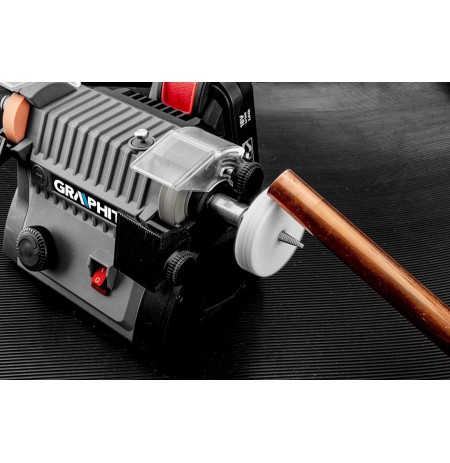 Mini 3-in-1 Cordless Bench Grinder - Bench Grinder, Polisher, Flexible Shaft Grinder