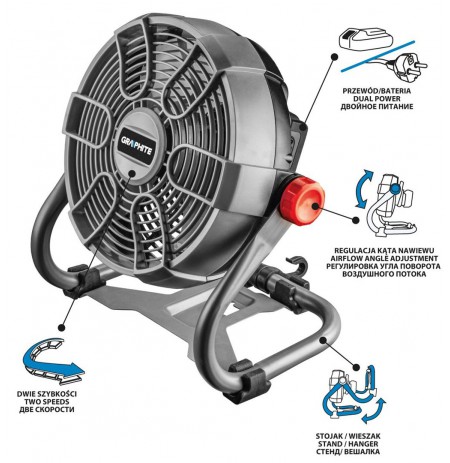 Energy+ 18V Cordless Fan