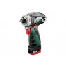 METABO SCREWDRIVER BS 12 2x2.0Ah