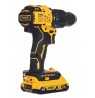 Smūginis suktuvas gręžtuvas 18V 2x2.0ah+ład DCD709D2T DEWALT
