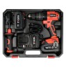 Yato YT-82791 drill 2100 RPM Keyless 1.4 kg Black, Red