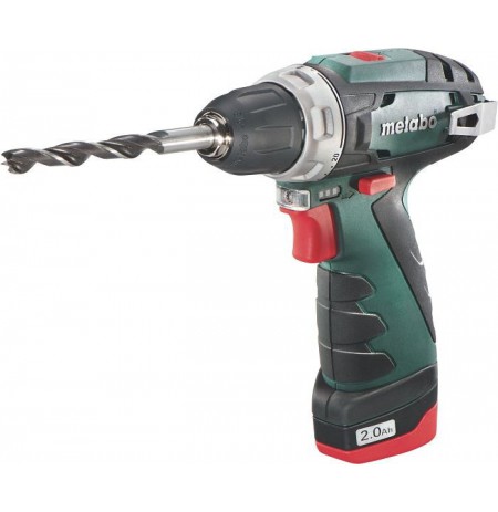 METABO. SCREWDRIVER BS 10,8 BASIC /2,0 34/17Nm 1x2,0Ah BAG + BATTERY 12V 2,0