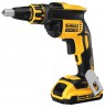 DEWALT DRYWALL SCREWDRIVER 18V 30Nm 2 x 2.0Ah LI-ION BRUSHLESS DCF620D2