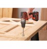 Brushless screwdriver18V, impact, 2 gears, 13 mm handle, 52