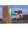 Brushless screwdriver18V, impact, 2 gears, 13 mm handle, 52