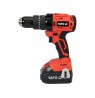 YT. Cordless brushless impact drill driver 18V LI-ION 1x3,0Ah 75Nm