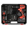 YT. Cordless brushless impact drill driver 18V LI-ION 1x3,0Ah 75Nm