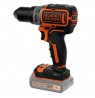 Black and Decker BL186N, Pistol grip drill, Keyless, 1650 RPM, 3.5 cm, 1.3 cm, 52 N·m - Without battery and charger