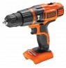 Black and Decker BL186N, Pistol grip drill, Keyless, 1650 RPM, 3.5 cm, 1.3 cm, 52 N·m - Without battery and charger