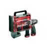 METABO. SCREWDRIVER BS BASIC SET 12V + 41 ACC 34/17Nm 2x2,0Ah POWERMAXX