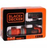 Cordless screwdriver, 3.6V, Storage box