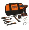Drill driver 18 V , load, 1 x 1.5 Ah, 20 pcs ZEST AKC