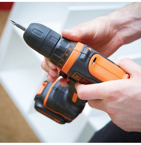 Black & Decker BDCDD12KB-QW bor Noglef