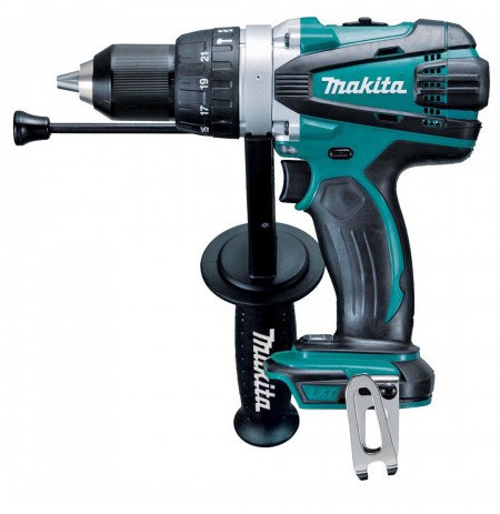 Makita DHP458Z drill Keyless 2000 RPM Black,Blue 2.3 kg