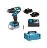 MAKITA SCREWDRIVER 18V 40/25Nm 2x2.0Ah DDF487RAJ
