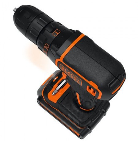 Suktuvas gręžtuvas 18V CDC18BAFC-QW BLACK+DECKER