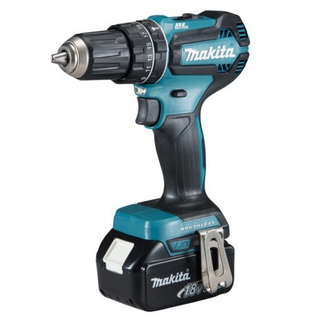 MAKITA IMPACT DRILL DRIVER 18V 50Nm 2x3.0Ah BLDC MAKPAC DHP485RFJ