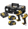 POWER TOOL COMBO KIT DEWALT DCK2062M2T (DCD709+DCF809) 18V 2X4.0AH