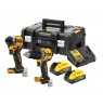 DCD805+DCF850 2x5.0Ah 18V Combo Set DEWALT