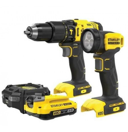 STANLEY UD SCREWDRIVER. V20 SFMCD711 50Nm 1x2.0Ah TRUNK + FLASHLIGHT SFMCK210D1