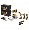 POWER TOOL COMBO KIT DEWALT DCK623P3-QW (DCF887+DCS367+DCG405+DCS570+DCD796+DCL050)