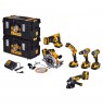 POWER TOOL COMBO KIT DEWALT DCK623P3-QW (DCF887+DCS367+DCG405+DCS570+DCD796+DCL050)