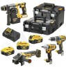 DEWALT. 18V DCK428P3T COMBO KIT (DCF894 + DCD796 + DCG405 + DCH273) 3x5.0Ah TSTAK