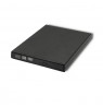 Qoltec 51858 External DVD-RW recorder |USB 2.0|Black