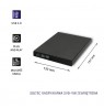 Qoltec 51858 External DVD-RW recorder |USB 2.0|Black