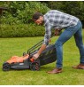 Black and Decker BEMW481ES Push lawn mower AC Orange