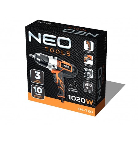 Impact wrench 1020W Neo Tools 950 NM