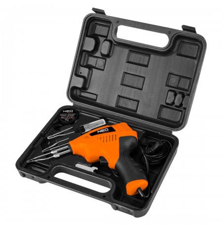 Transformer soldering iron 200 W, in a case