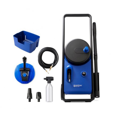 Nilfisk CORE 140 pressure washer Upright Electric 474 l/h Black, Blue