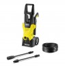 Karcher K 3 pressure washer Compact Electric 380 l/h Black, Yellow