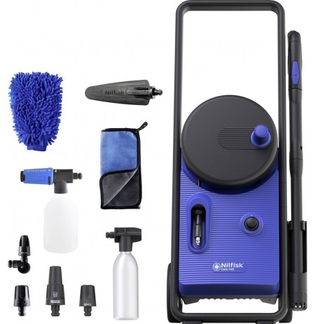 Nilfisk CORE 140 pressure washer Upright Electric 474 l/h Black, Blue